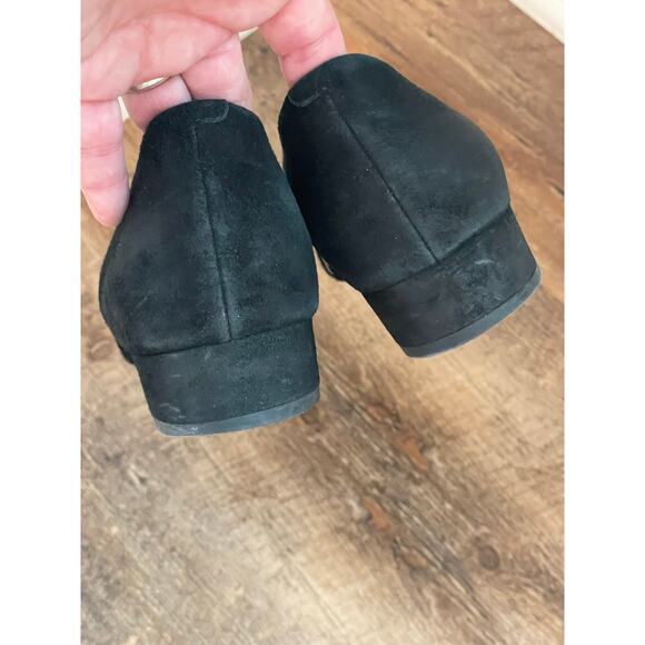 Cole Haan Black Suede VIola Skimmer flats 7.5 - Picture 8 of 8